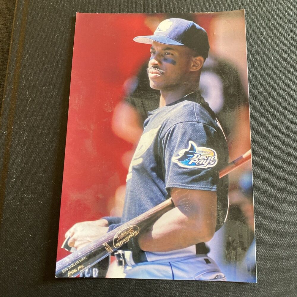 Fred McGriff 1998 Pinnacle Snapshots 4x6 Photo 15 Of 18 Devil Rays